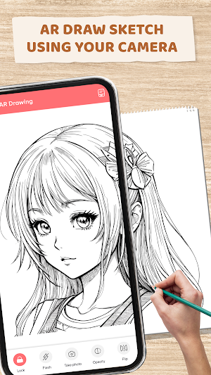 AR Draw Sketch: AR art & Trace Screenshot 0