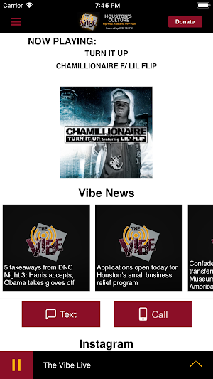 The Vibe App Screenshot 1