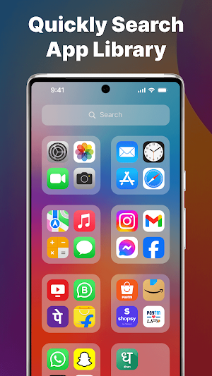 OS 18 Launcher for OS Themes Screenshot 3