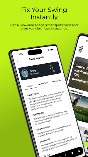 SwingSmith – AI Golf Coach Screenshot 0