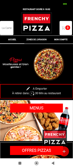 Frenchy Pizza GUISCARD Screenshot 1