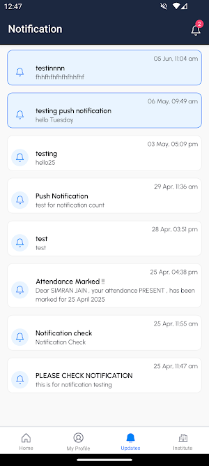 Product Testing Screenshot 2