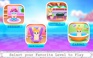 Cute Bunny Caring and Dressup Screenshot 1