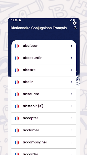 Dictionnaire Conjugaison Screenshot 1