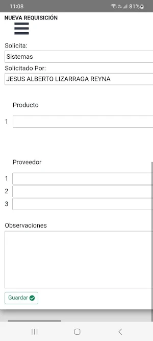 Compras GrupoPetromar Screenshot 0