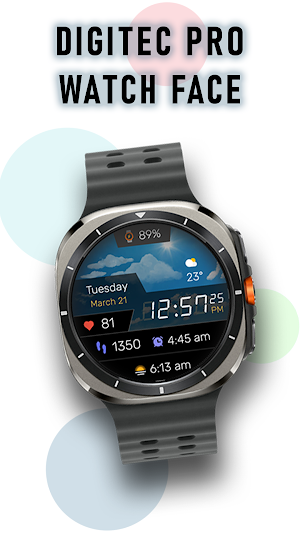 Digitec Pro Watch Face Screenshot 0