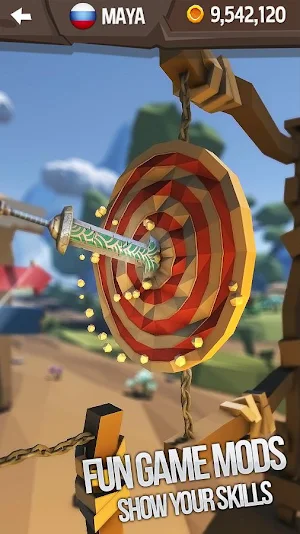 Flip Knife 3D: Knife Throwing Game Screenshot 0