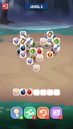 Triple Tile-Tile Matching Game Screenshot 0