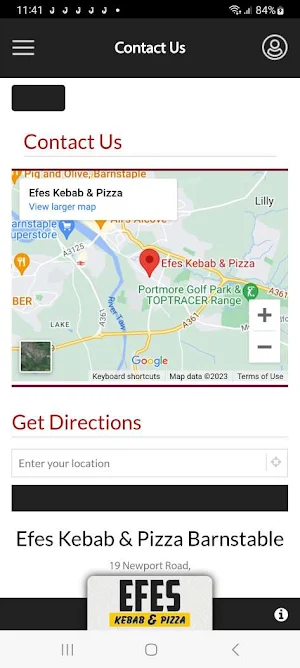 Efes Kebab & Pizza Barnstable Screenshot 3