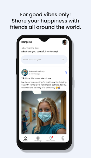 Harpiee: Spread Happiness Screenshot 0