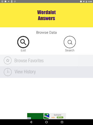 Answers for Wordalot Game Screenshot 3