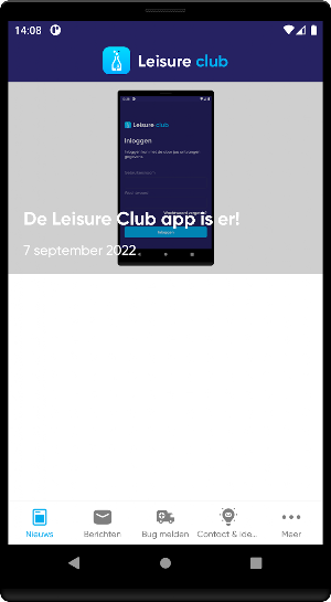 Leisure club Screenshot 1