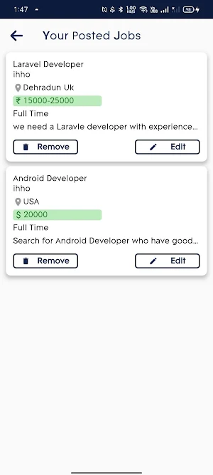 iJobhunt Screenshot 2