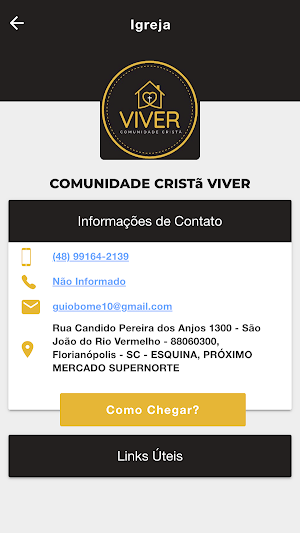 Comunidade Cristã Viver Screenshot 2
