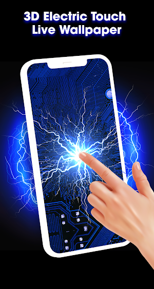 3D Electric Live Wallpaper Screenshot 0