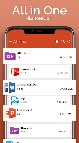 PPT Reader Manager & Slideshow Screenshot 0