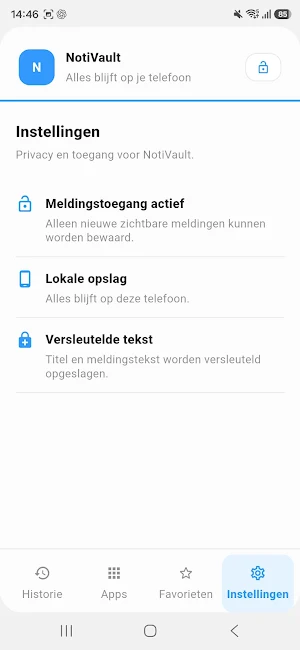 Notivault Screenshot 1