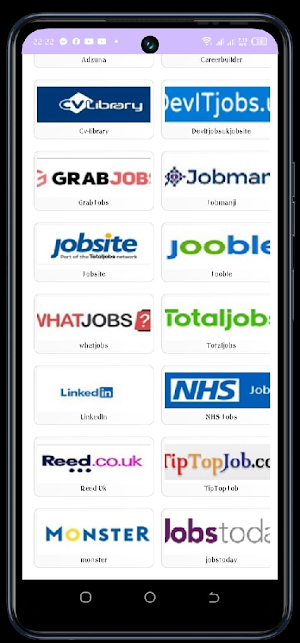 All UK online jobs search Screenshot 1