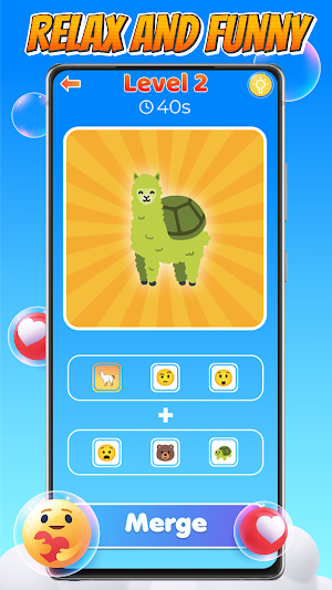 Emoji Merge Kitchen, Moji Game Screenshot 2