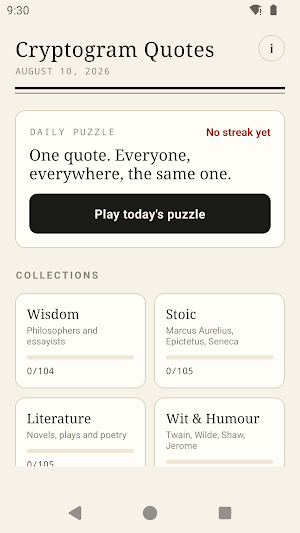 Cryptogram Quotes Screenshot 0
