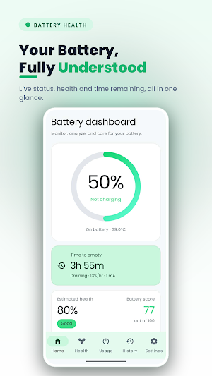 Battery Health Percentage Screenshot 0
