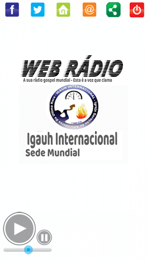 Web Rádio Igauh Online Screenshot 0