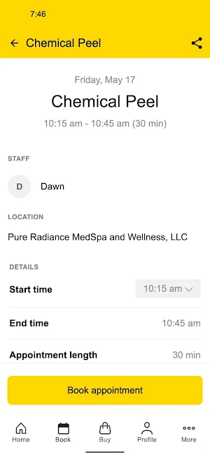 Pure Radiance Glow Book Screenshot 2