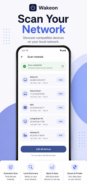 Wakeon Screenshot 2