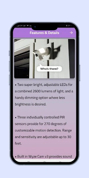 Wyze cam floodlight guide Screenshot 2