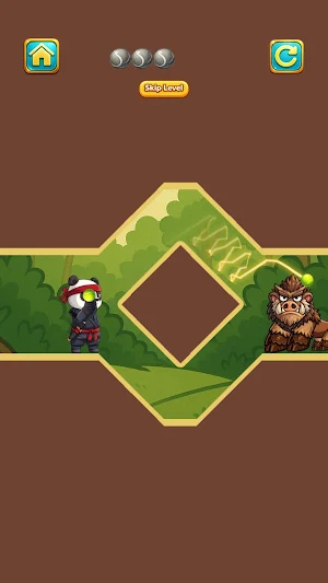 Jungle Ninja Panda Aim Screenshot 3