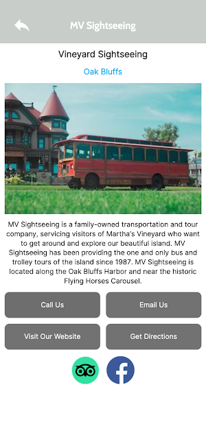 Visit Martha's Vineyard Now Screenshot 1