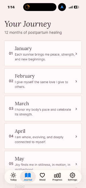 Heal Her: Postpartum Wellness Screenshot 1