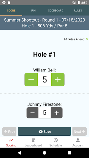 ShotStat Live Screenshot 1