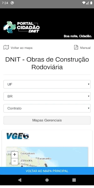Portal Cidadão - DNIT Screenshot 0