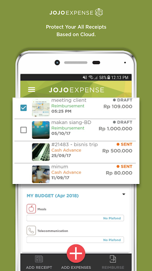 JojoExpense Screenshot 2