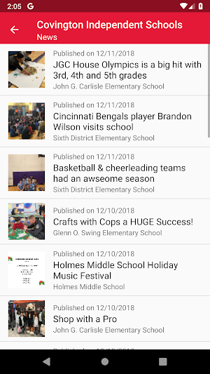 Covington Independent Public Schools Screenshot 3