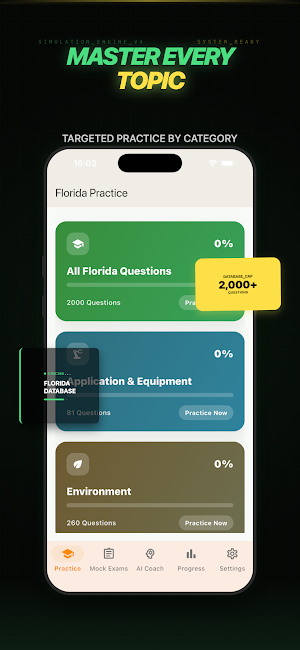 FL Pesticide Applicator Exam Screenshot 0