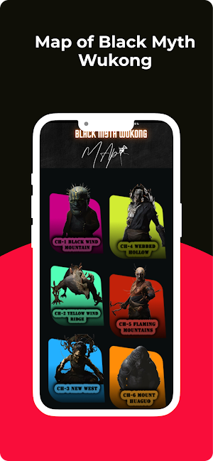 Map of Black Myth Wukong Screenshot 1