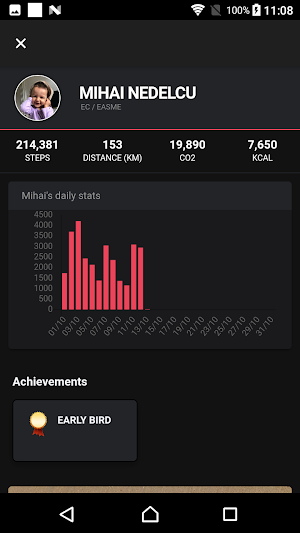 Walking Challenge Screenshot 1