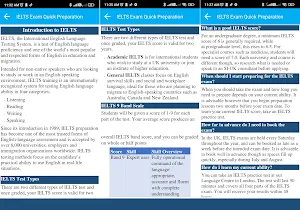 IELTS Exam Quick Preparation Screenshot 3