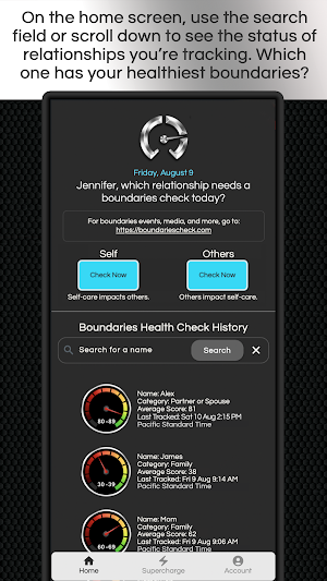 Boundaries Health Check Screenshot 0