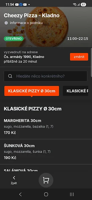 CHEEZY PIZZA Screenshot 1