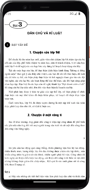 Giáo dục công dân Lớp9 Screenshot 2