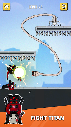 Toilet Monster: Move Survival Screenshot 0