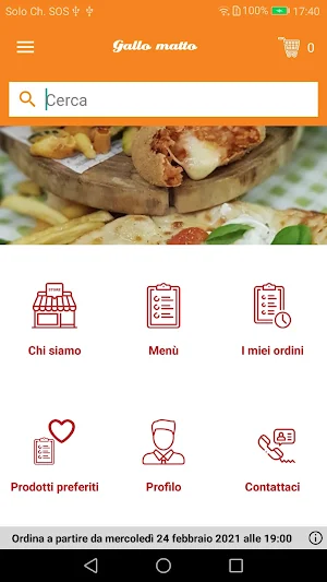 Pizzeria Gallo Matto Screenshot 2