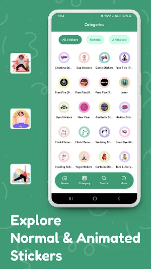 Yoga Stickers Screenshot 3