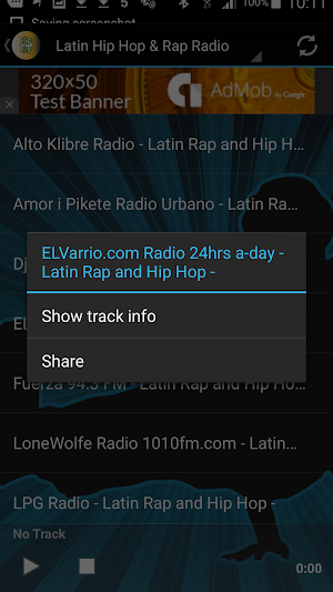 Latin Hip Hop & Rap Radio Screenshot 2