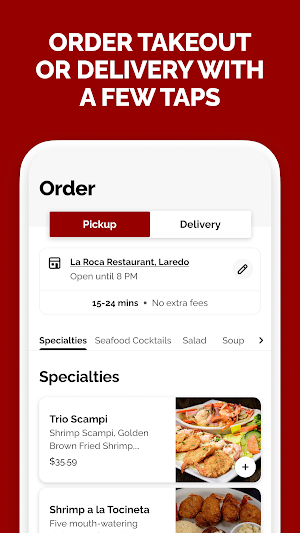 La Roca Seafood Restaurant Screenshot 0