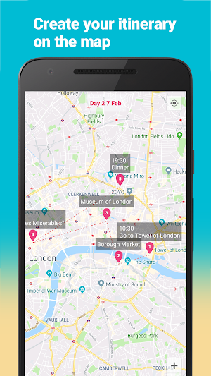 SaveTrip - Travel itinerary & Travel expenses Screenshot 1
