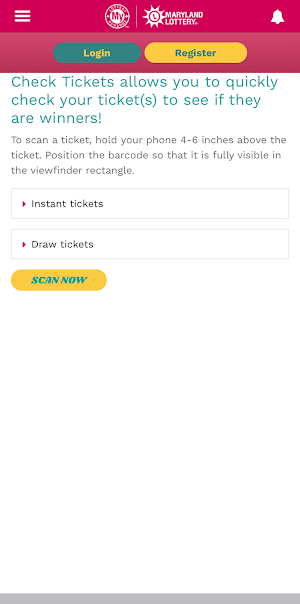 MD Lottery-My Lottery Rewards Screenshot 1